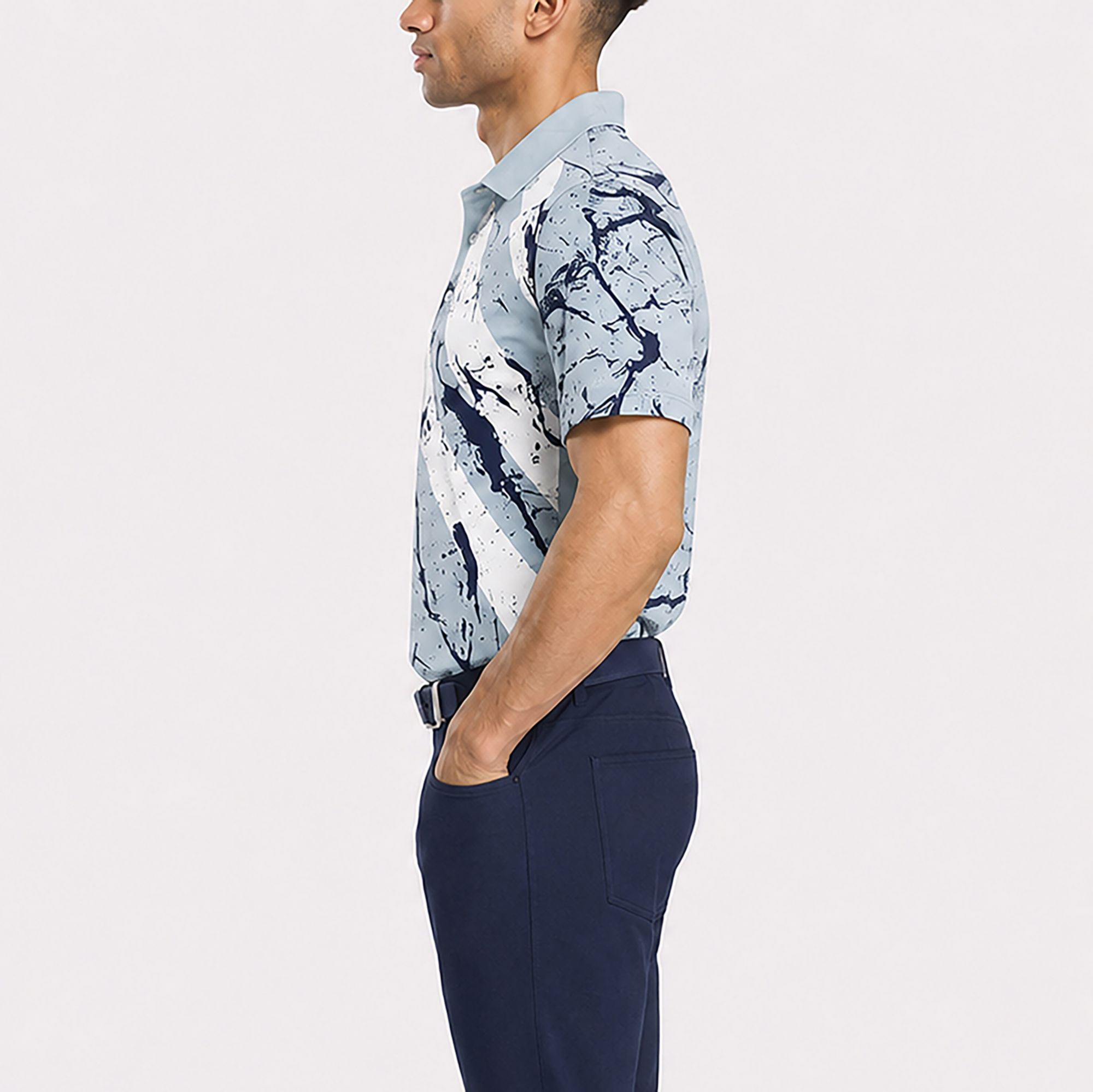 Reebok Men's Blacktop Print Golf Polo product image