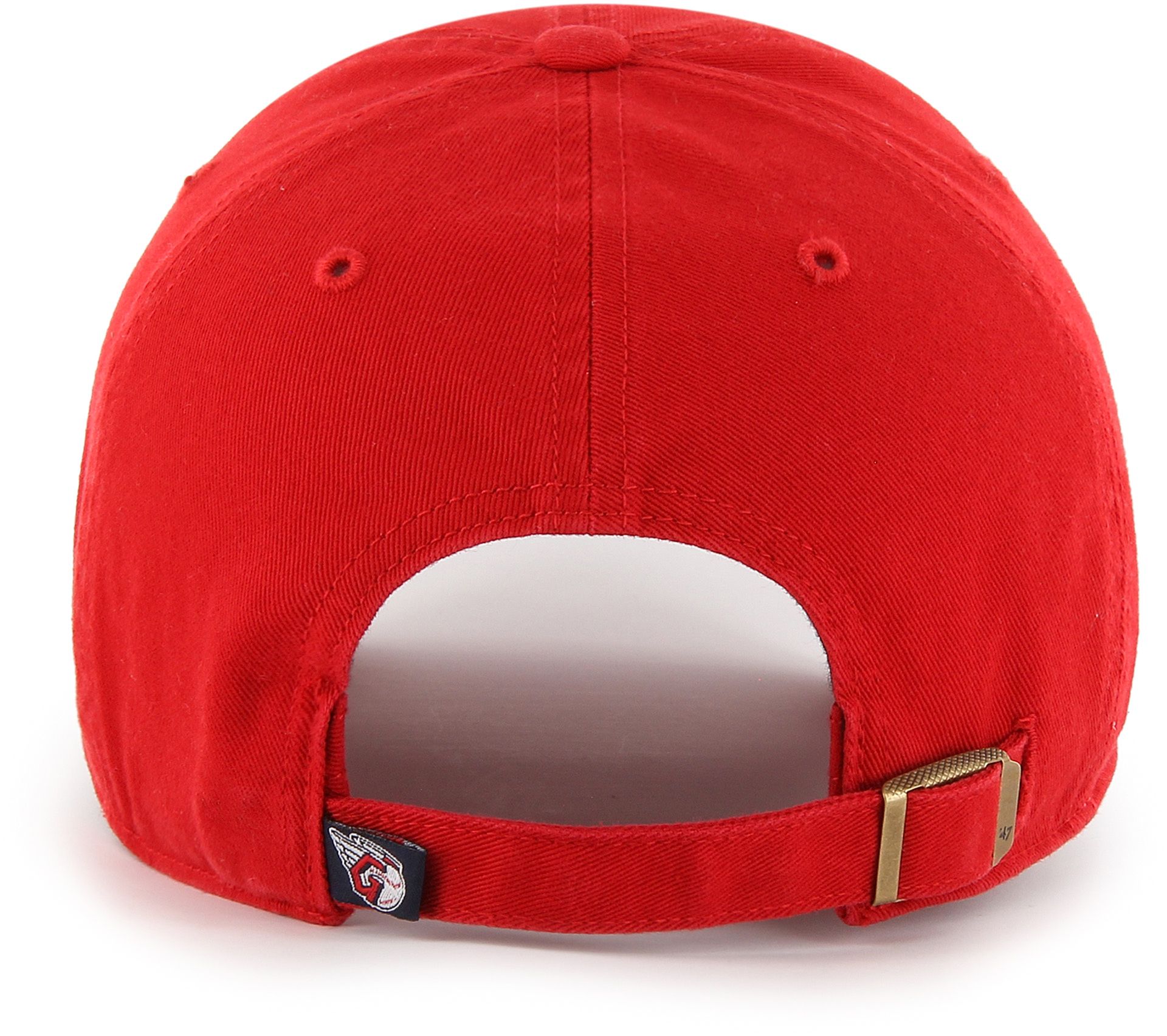 '47 Men's Cleveland Guardians Red Clean Up Adjustable Hat product image