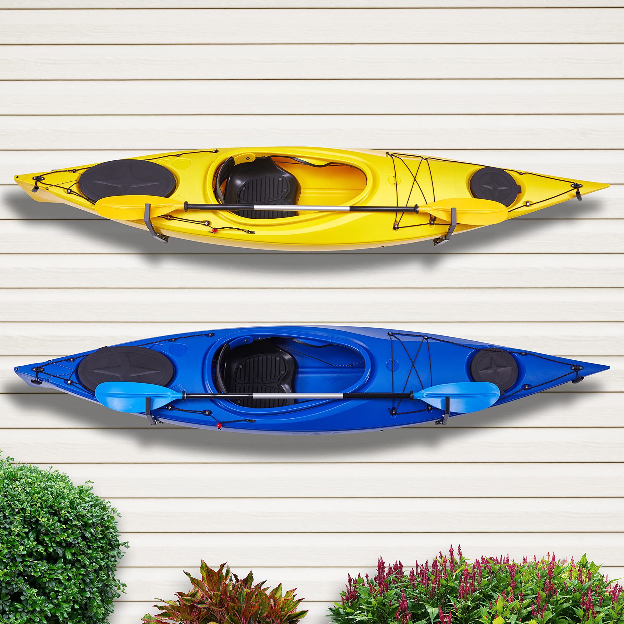 RaxGo Wall Mounted Kayak Rack 2 Pack product image