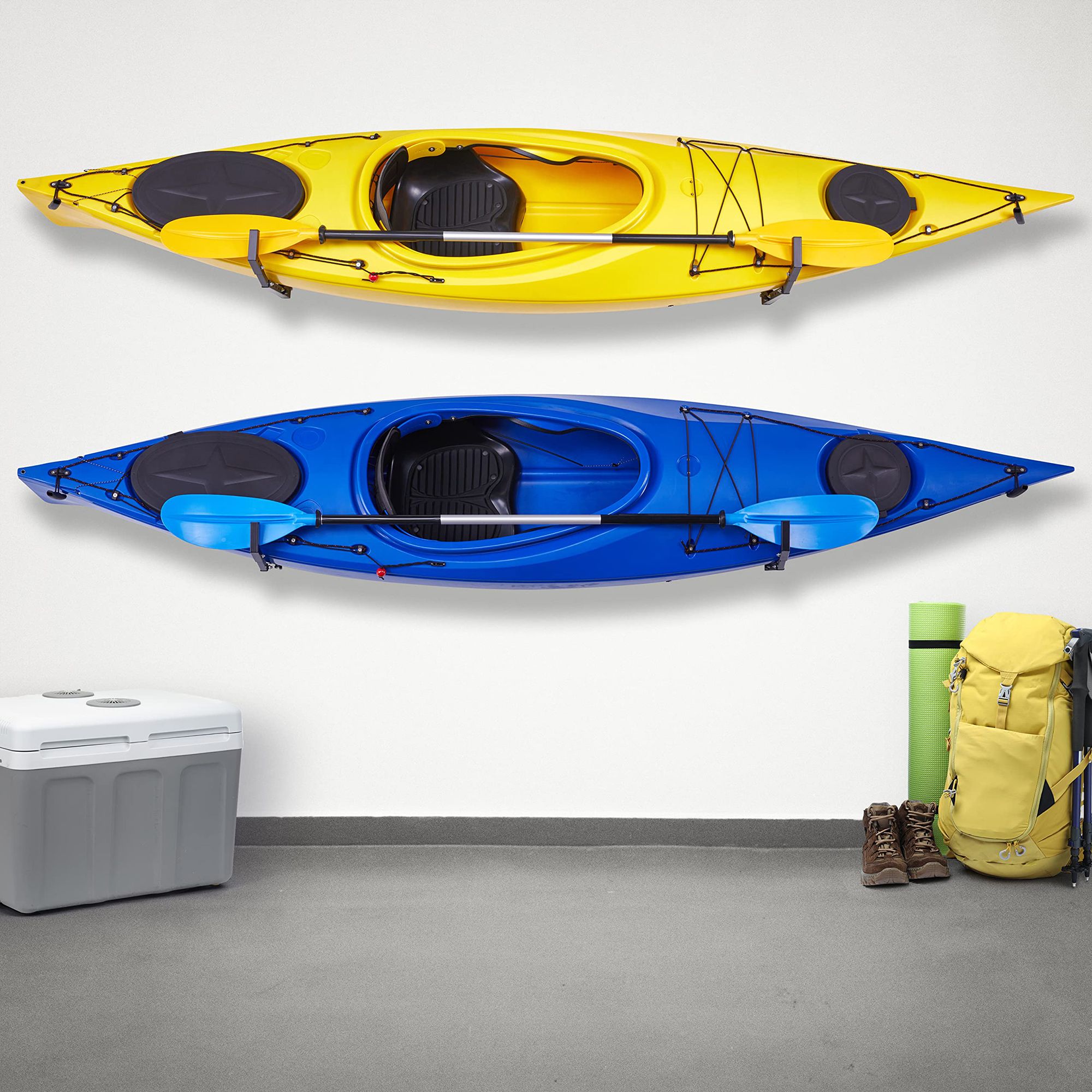 RaxGo Wall Mounted Kayak Rack 2 Pack product image