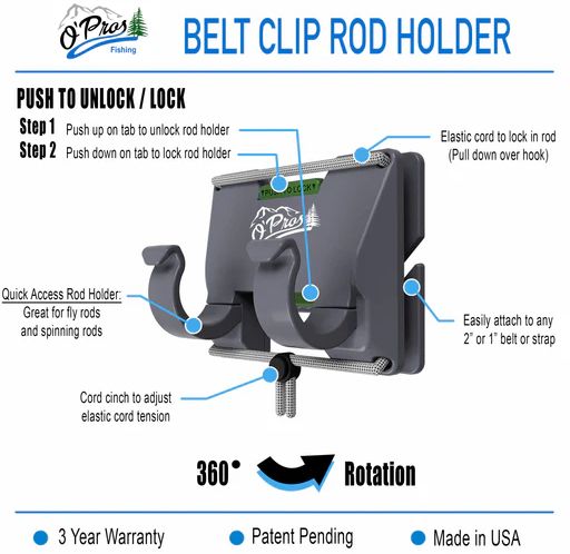 Perfect Hatch O'Pros 3rd Hand Rod Holder product image
