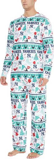 Concepts Sport Men's New York Yankees Holiday Advent Pant and Long Sleeve T-Shirt Sleep Set product image