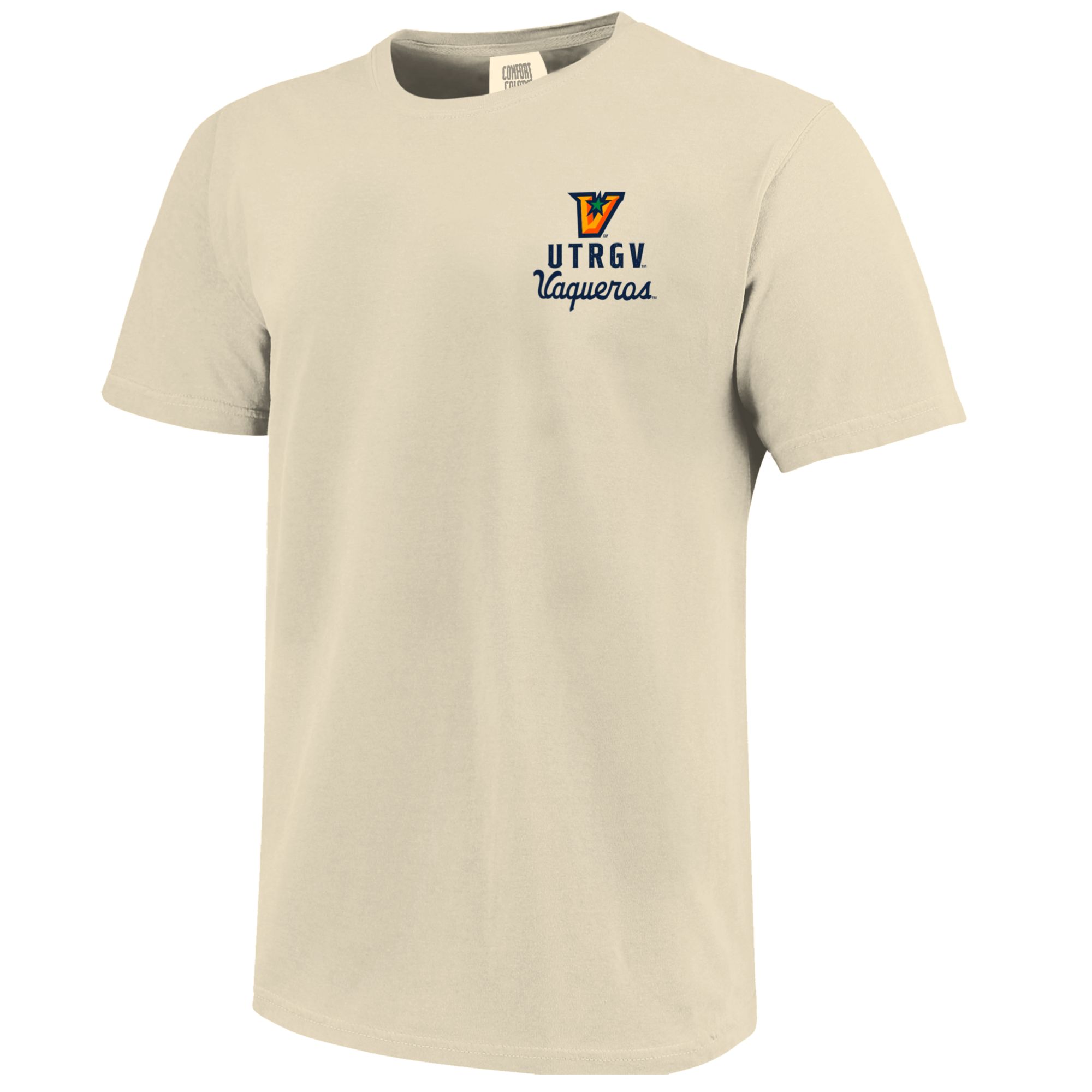 Image One Men's UTRGV Vaqueros Ivory T-Shirt product image