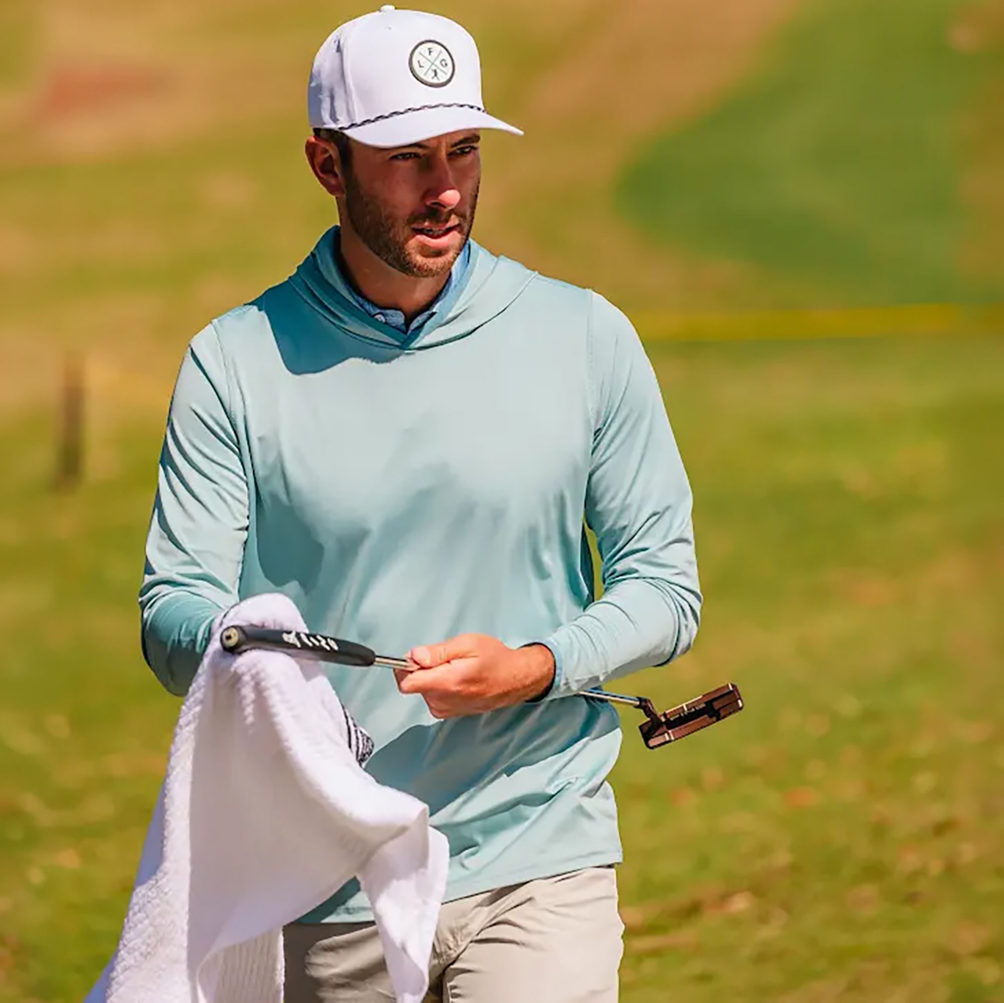 Live Forever Golf Men's The Riv Sun Performance Golf Hoodie product image