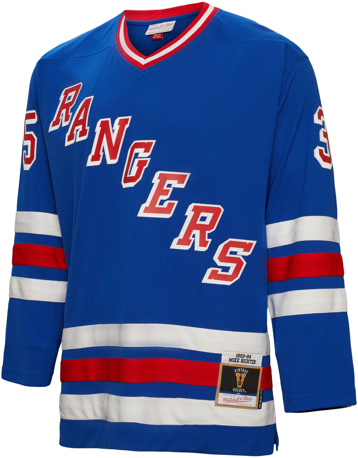 Mike Richter Rangers jersey