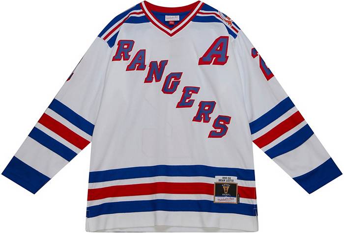 Fanatics Authentic Brian Leetch New York Rangers Autographed White Mitchell & Ness Replica Jersey