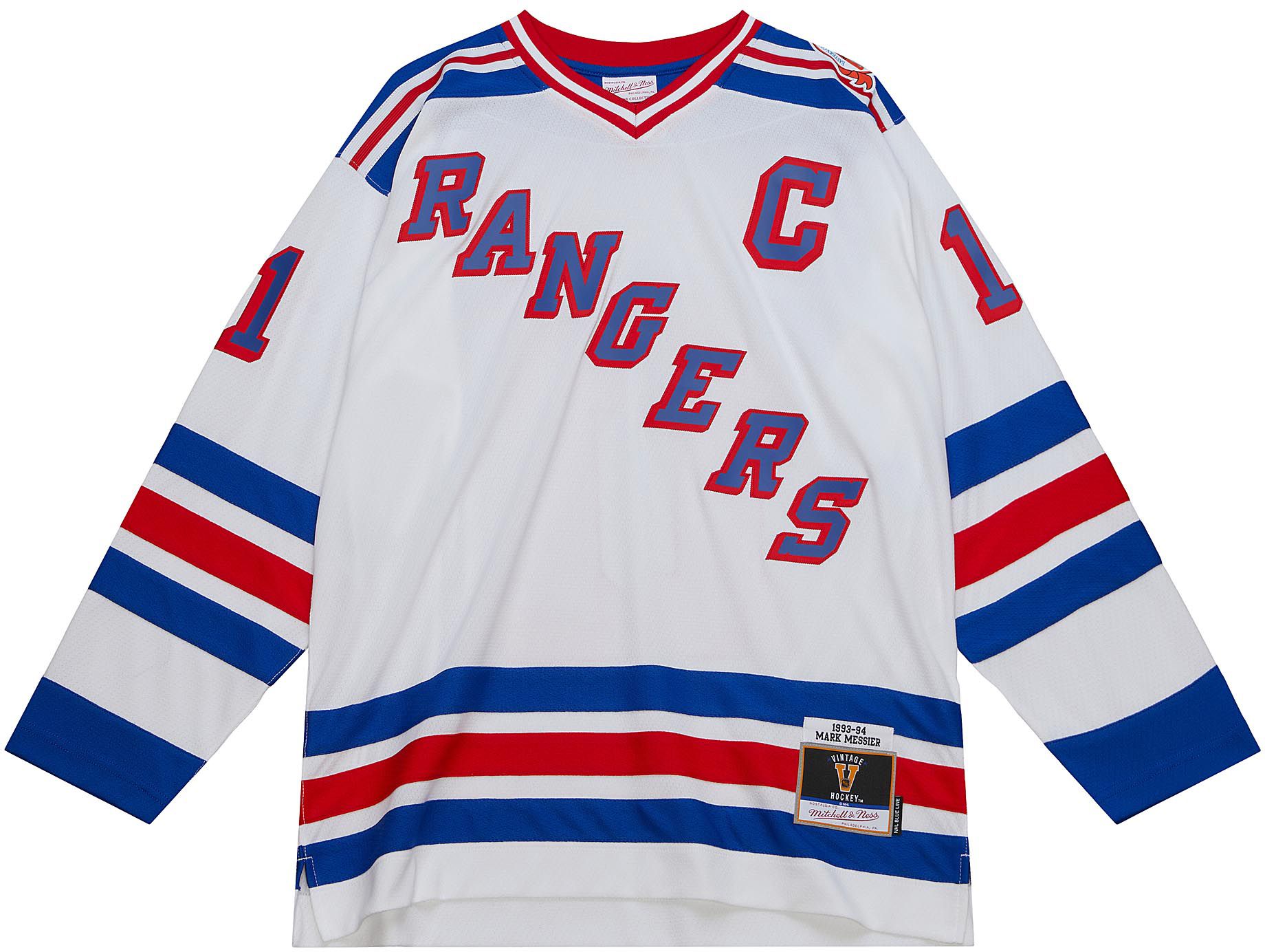 Factory Mark Messier #11, New York Rangers Home Jersey