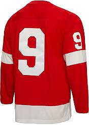 Old Time Hockey Detroit Red Wings #9 Gordie Howe Red Hoodie on