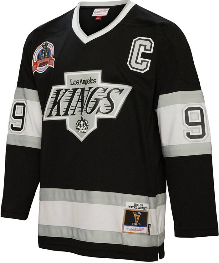 Men's Los Angeles Kings adidas Gold Team Classics Authentic Blank Jersey