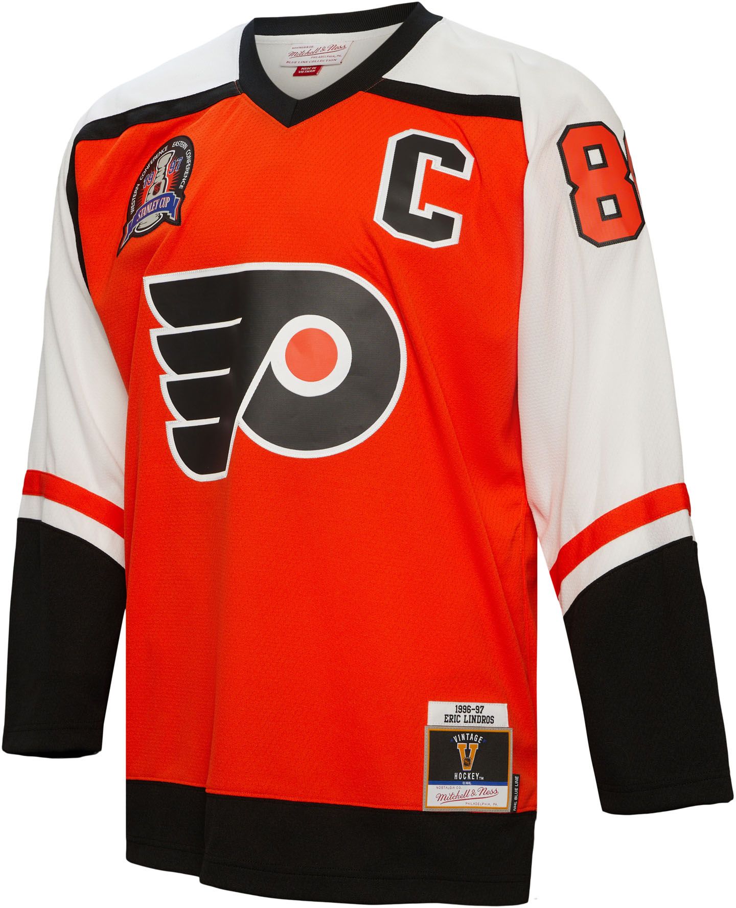 Mitchell & Ness Philadelphia Flyers Eric Lindros #88 '96 Blue Line Jersey