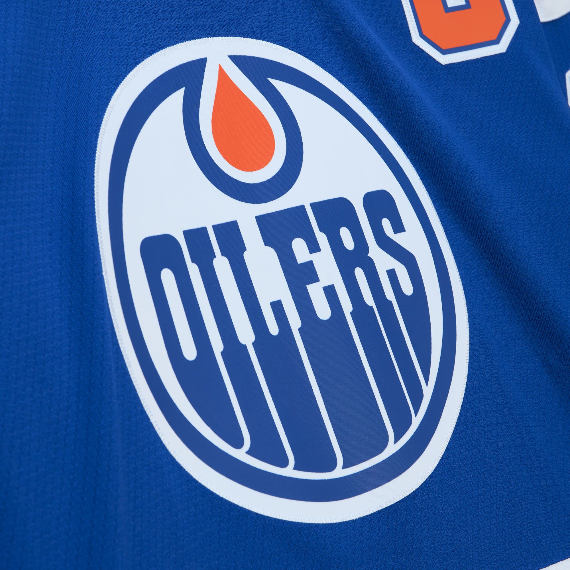 Mitchell & Ness Adult Edmonton Oilers Wayne Gretzky #99 '86 Blue Line Jersey product image
