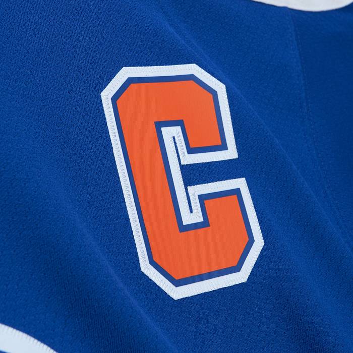 Connor McDavid Edmonton Oilers NHL Reebok Youth Blue Replica Hockey Jersey  (Youth Small/Medium)
