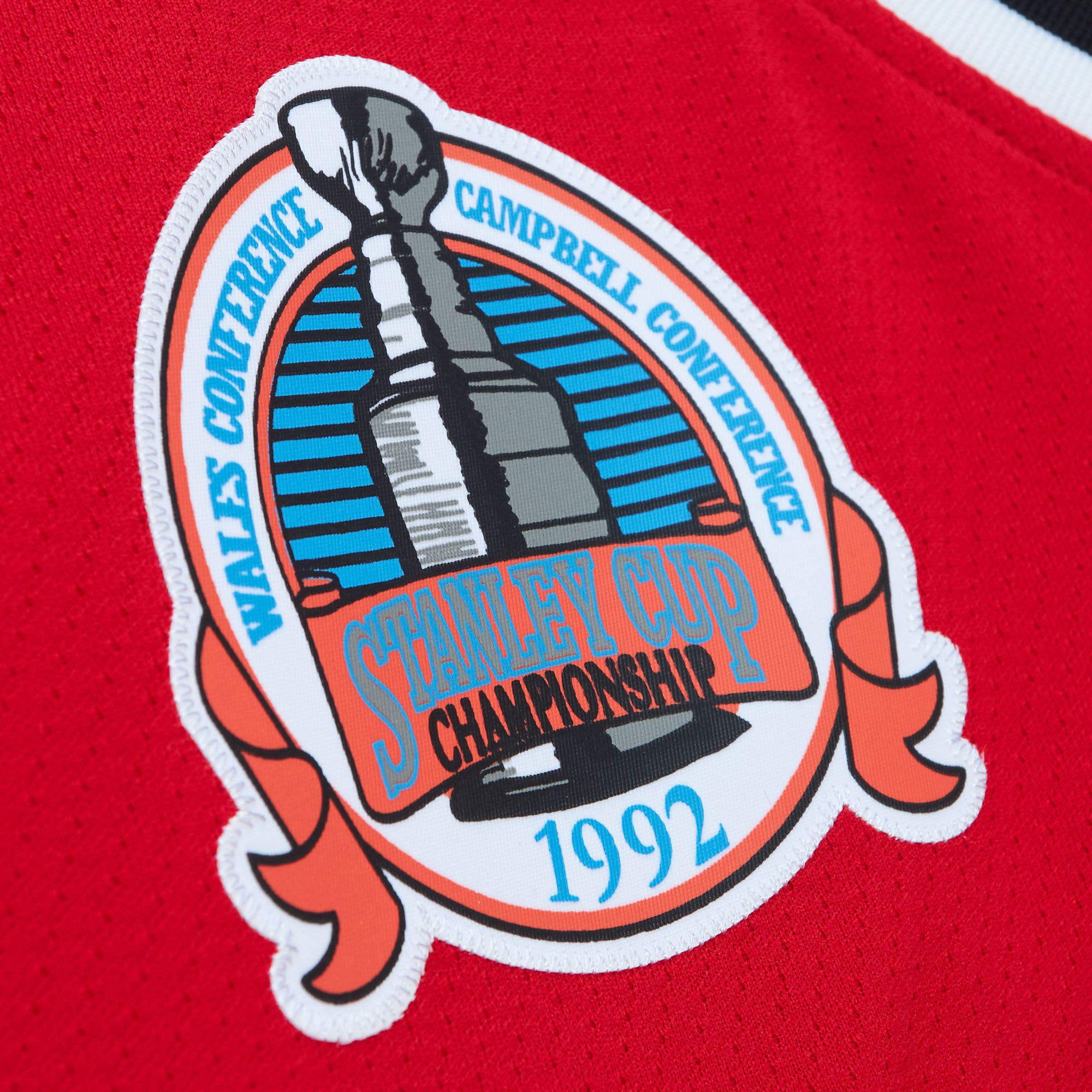 Mitchell & Ness Adult Chicago Blackhawks Chris Chelios #7 '91 Blue Line Jersey product image