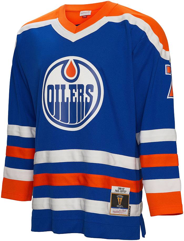 Blue Line Wayne Gretzky Edmonton Oilers 1986 Jersey - Shop