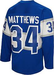 Men's Mitchell & Ness Auston Matthews Blue Toronto Maple Leafs 2017 Line Player Jersey Size: Large