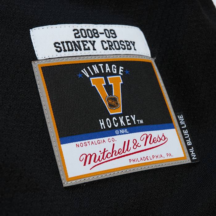 Mitchell & Ness Pittsburgh Penguins Sidney Crosby #87 '08 Blue Line Jersey, Men's, XXL, Black