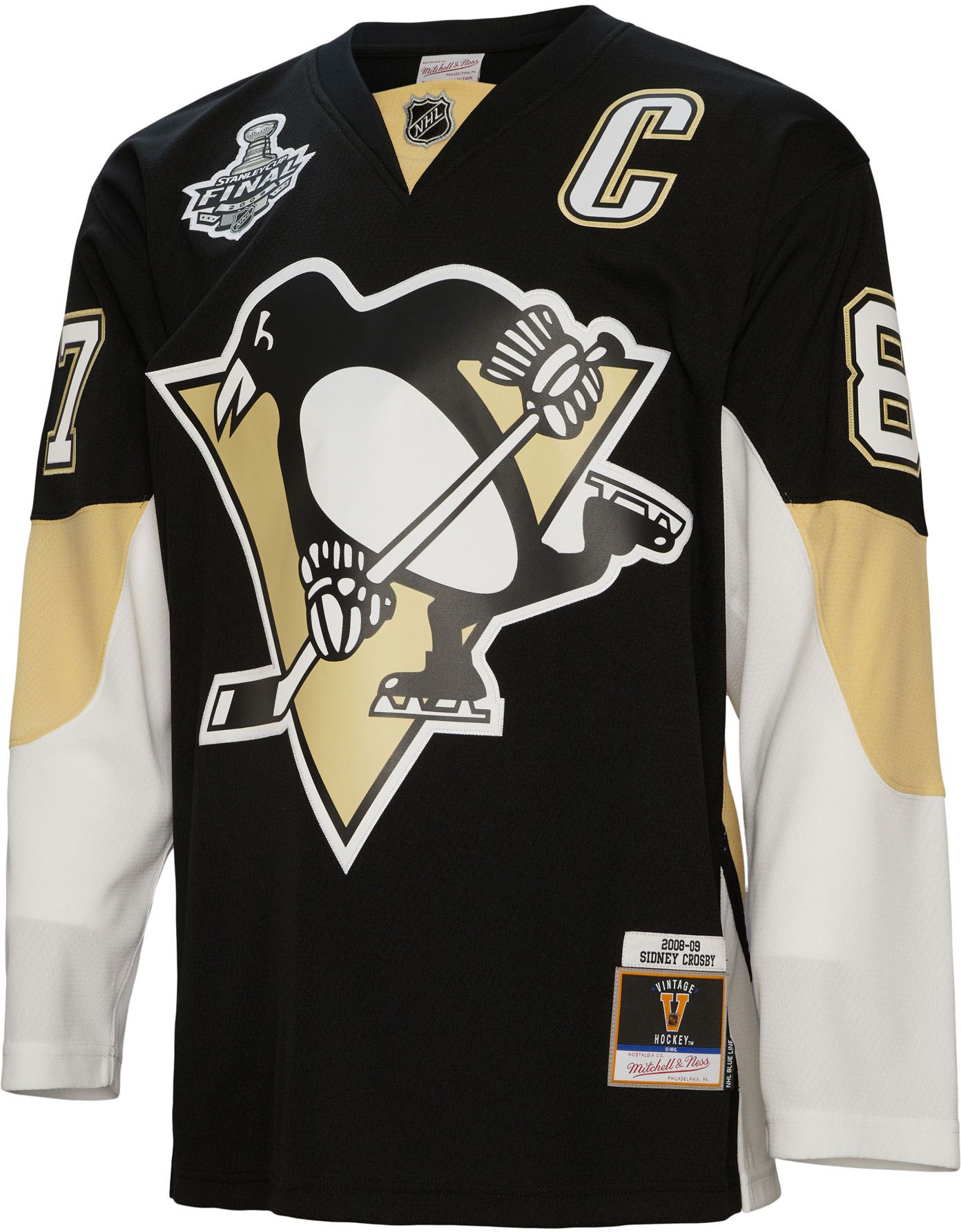 Mitchell & Ness Pittsburgh Penguins Sidney Crosby #87 '08 Blue Line Jersey