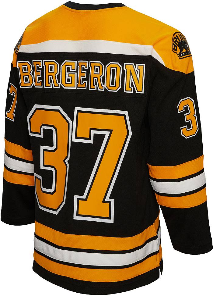 Boston Bruins Patrice Bergeron #37 Gold Winter Classic Jersey