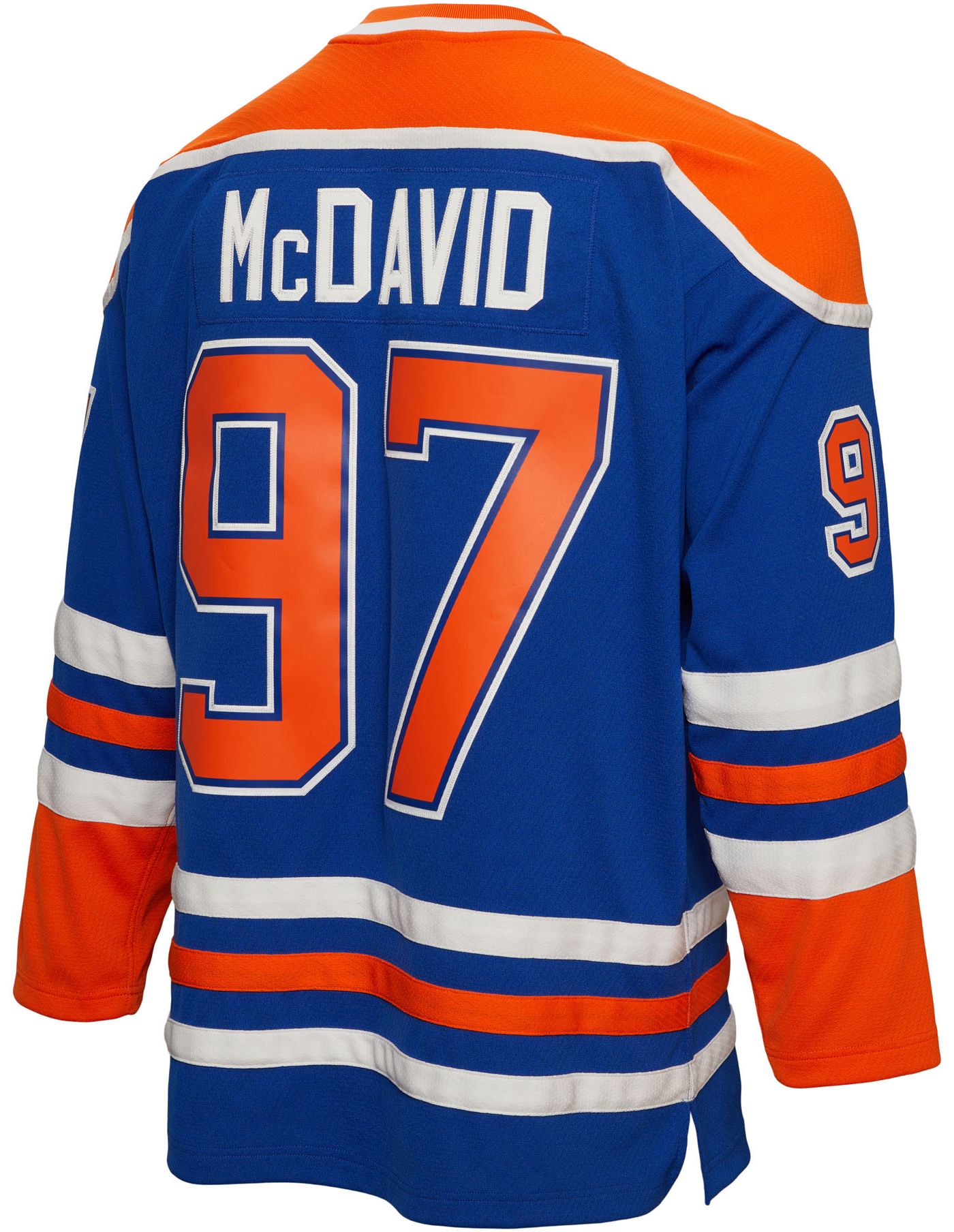 Mitchell Ness Blue Line Connor McDavid Edmonton Oilers 2015 Jersey