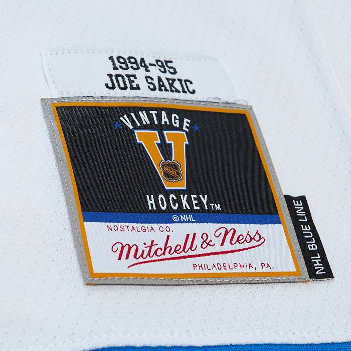 Quebec Nordiques Jersey Joe Sakic Vintage Blue Team Classics