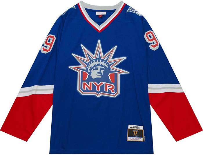 Vintage New York Rangers Statue of Liberty GRETZKY #99 Jersey (L