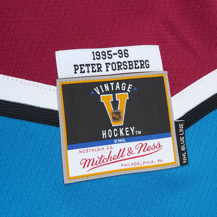 Fanatics Branded NHL Colorado Avalanche Peter Forsberg #21 Breakaway Vintage Replica Jersey, Men's, Medium, Red