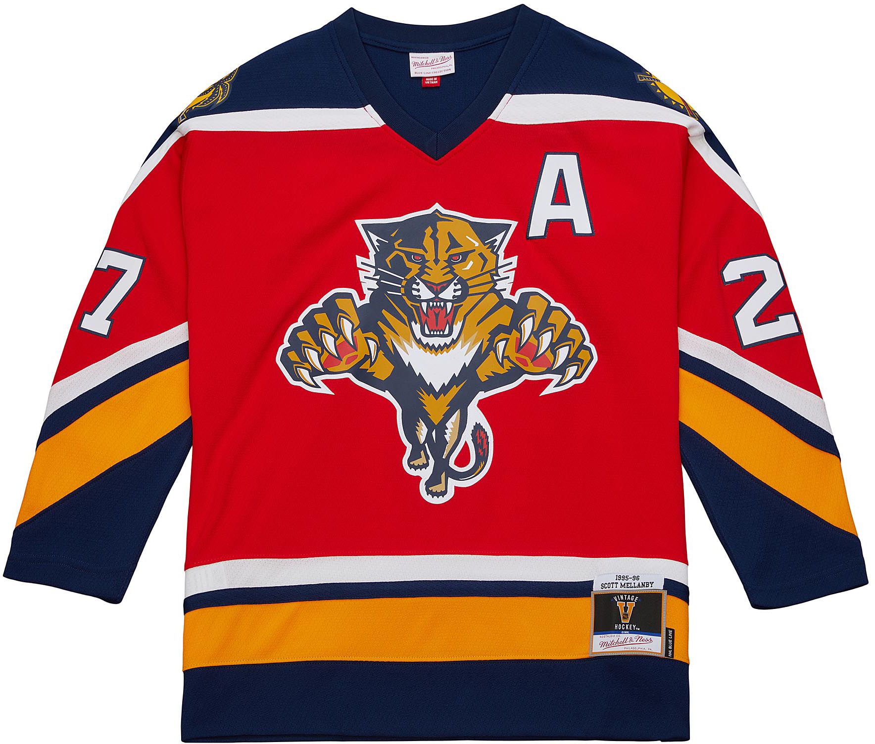 Mitchell & Ness Florida Panthers Scott Mellanby #27 1995 Vintage Replica Jersey product image