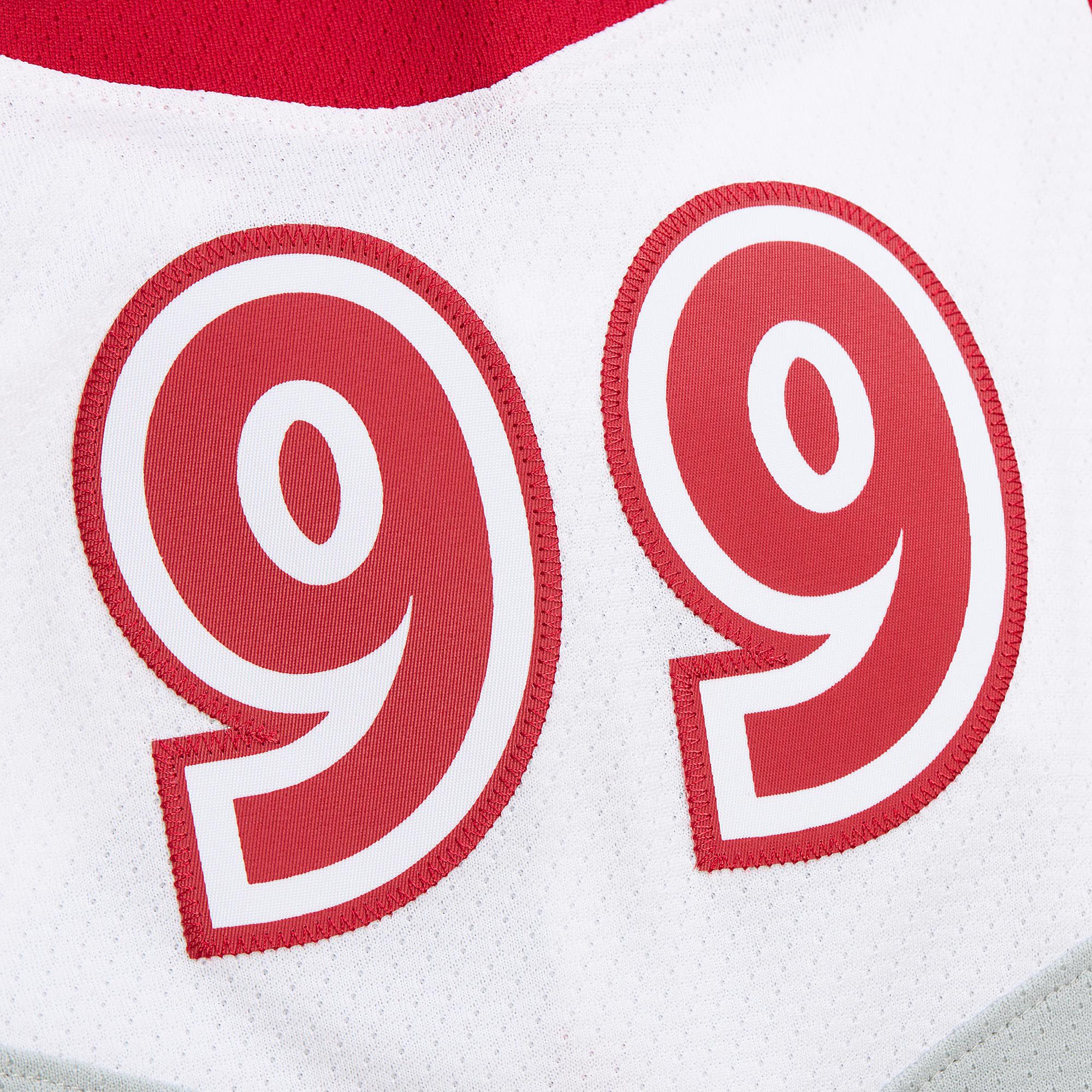 Mitchell & Ness Adult New York Rangers 1999 All-Star Game Wayne Gretzky #99 Maroon Vintage Replica Jersey product image