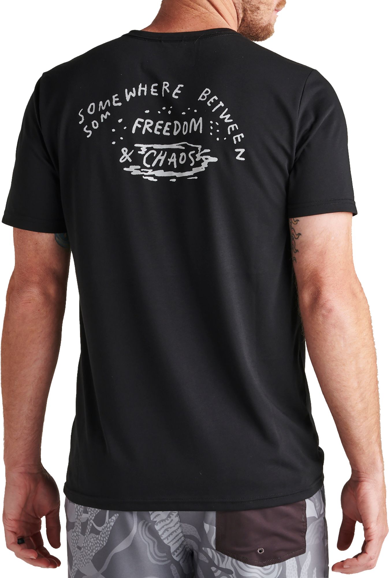 Roark Men's Run Amok Mathis Chaos Knit Short Sleeve T-Shirt product image