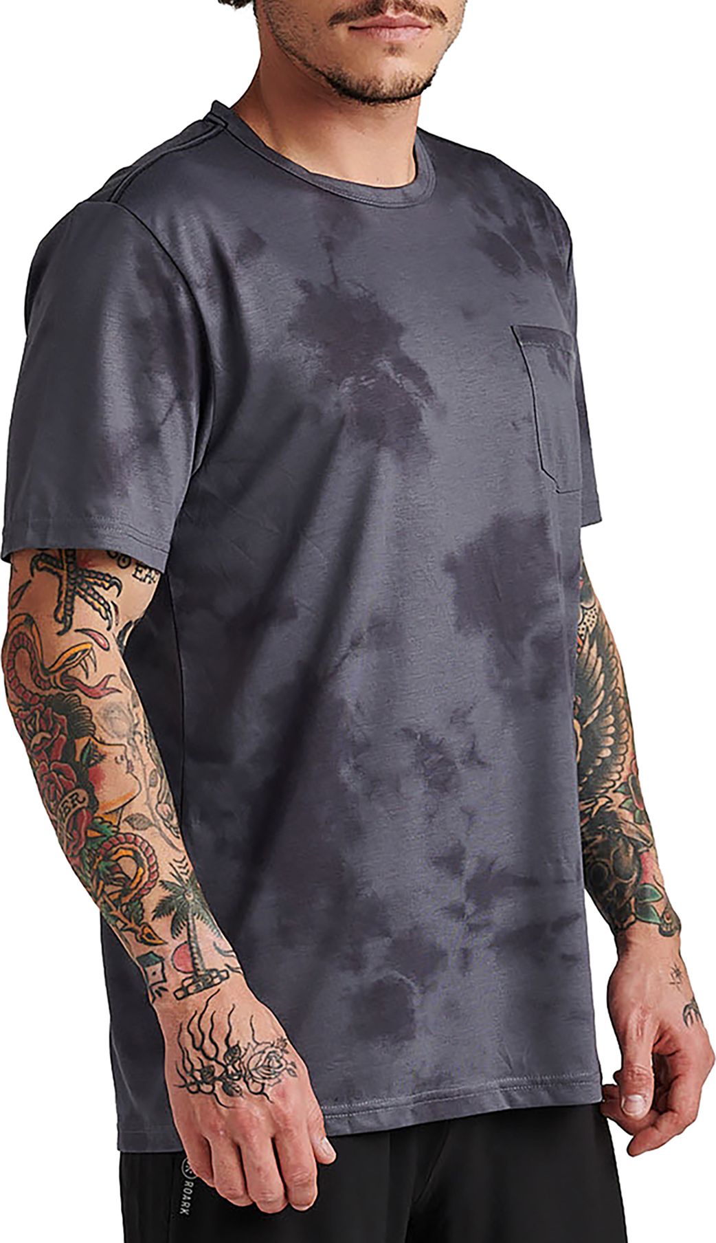 Roark Men's Run Amok Mathis Tie Dye Knit Short Sleeve T-Shirt product image