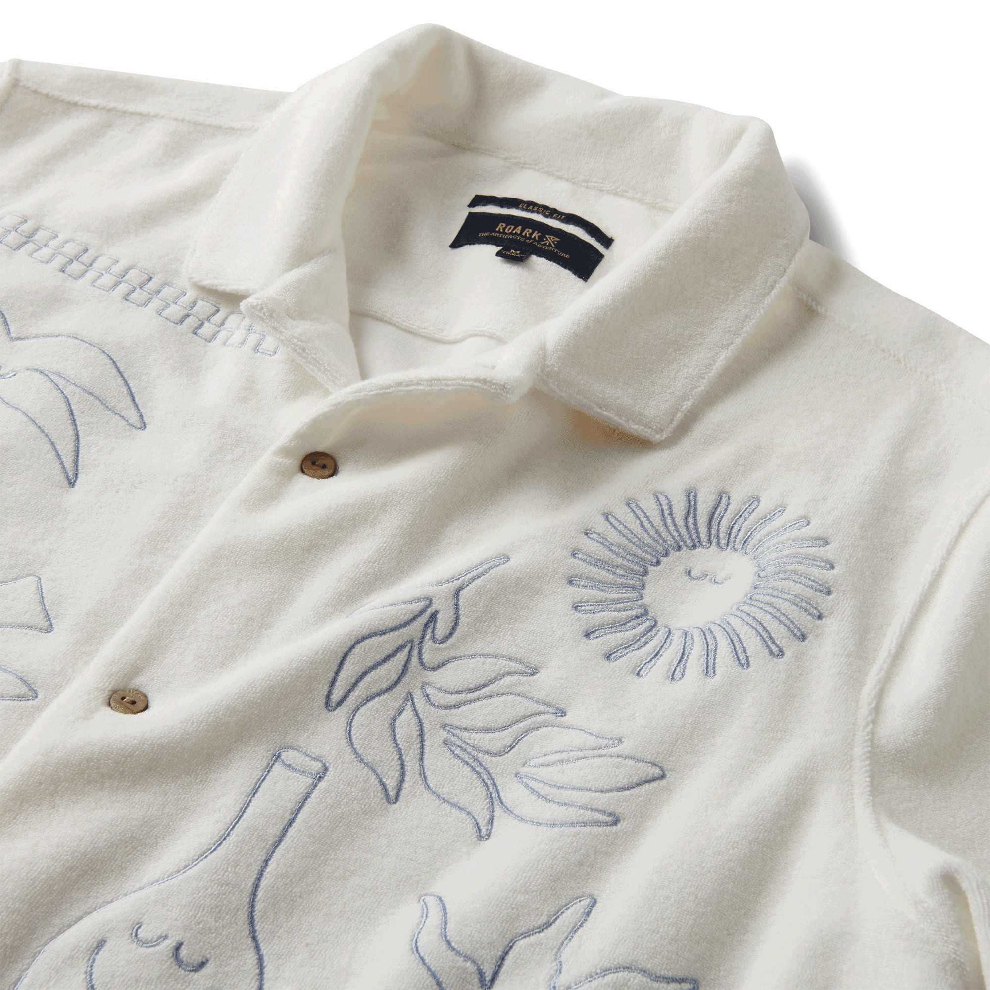 Roark Men's Gonzo Terry Woven Shirt product image