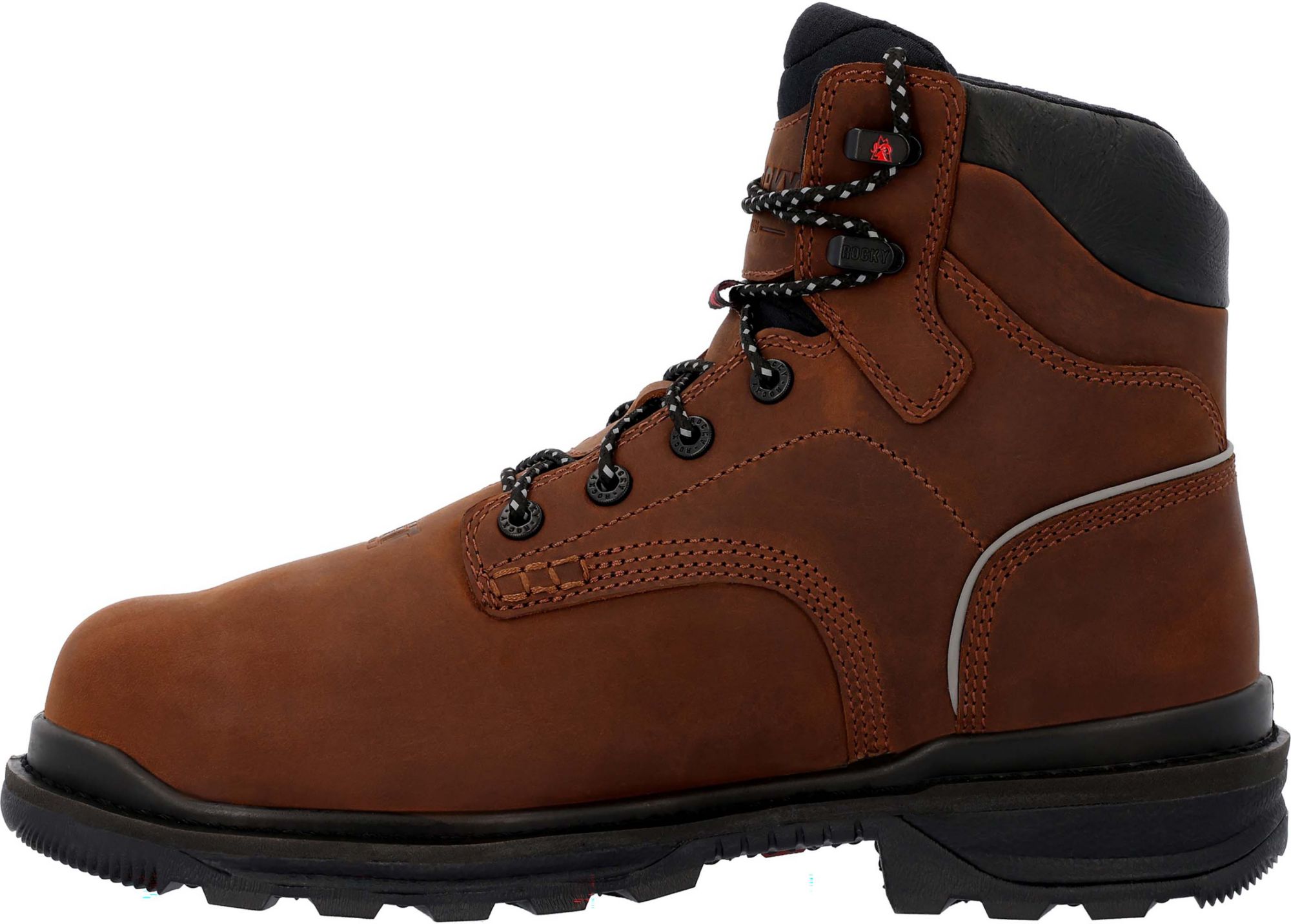 Rocky Men's 6" Rams Horn Waterproof Composite Toe Work Boots