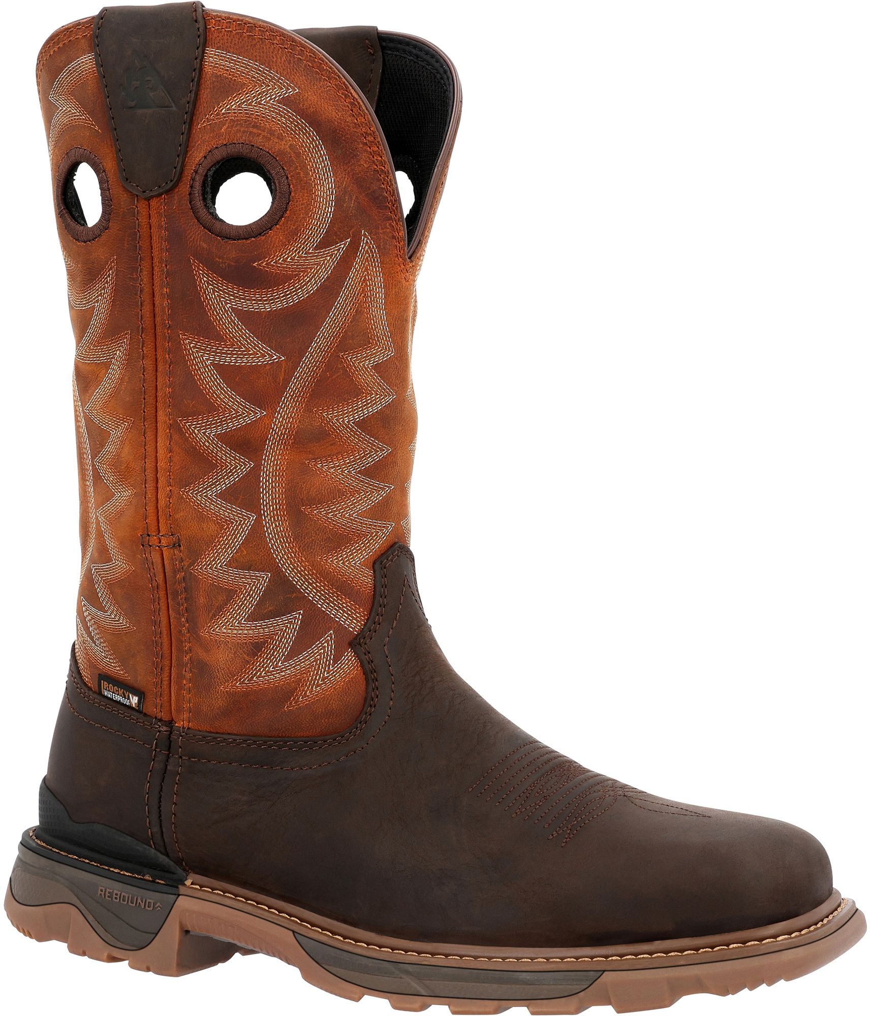 Rocky Men's Carbon 6 12" Waterproof Western Boots product image