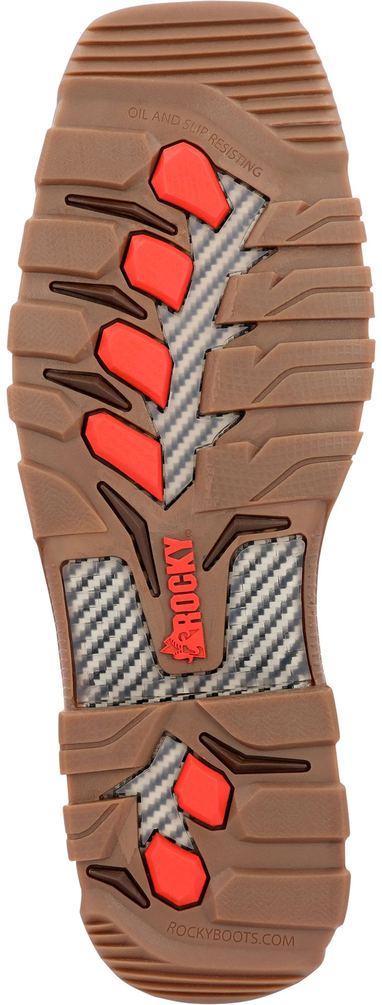 Rocky Men's Carbon 6 12" Waterproof Western Boots