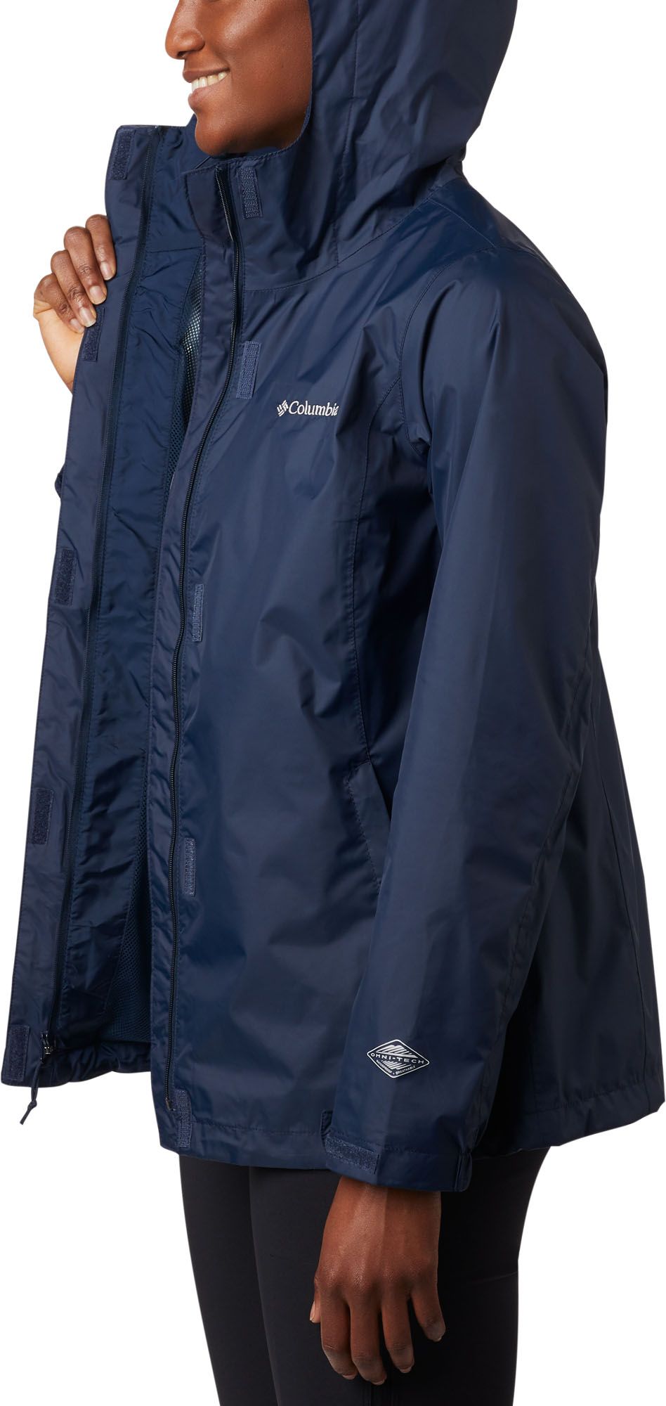 columbia waterproof rain jacket women's