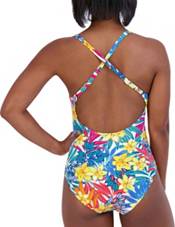 Caribbean Joe Women's Shirred One Piece Swimsuit product image