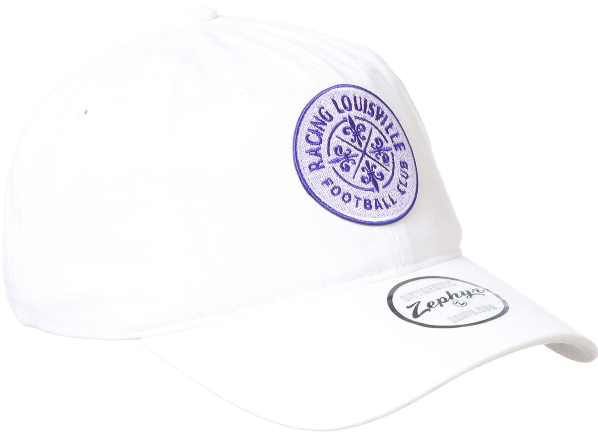 Zephyr Racing Louisville FC Team White Adjustable Hat product image