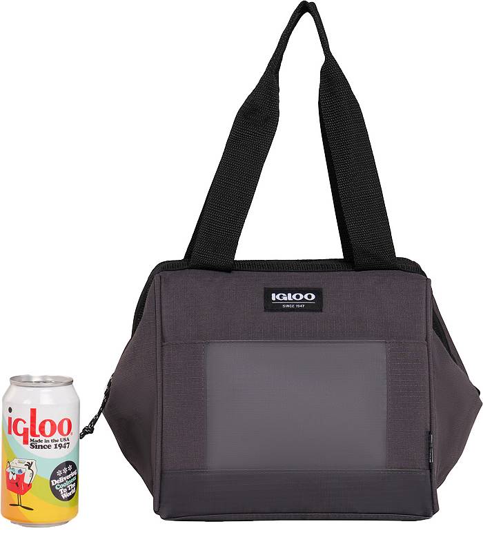 Igloo Leftover Tote Cooler Bag, 9 Can Capacity, Gray, Size: Small
