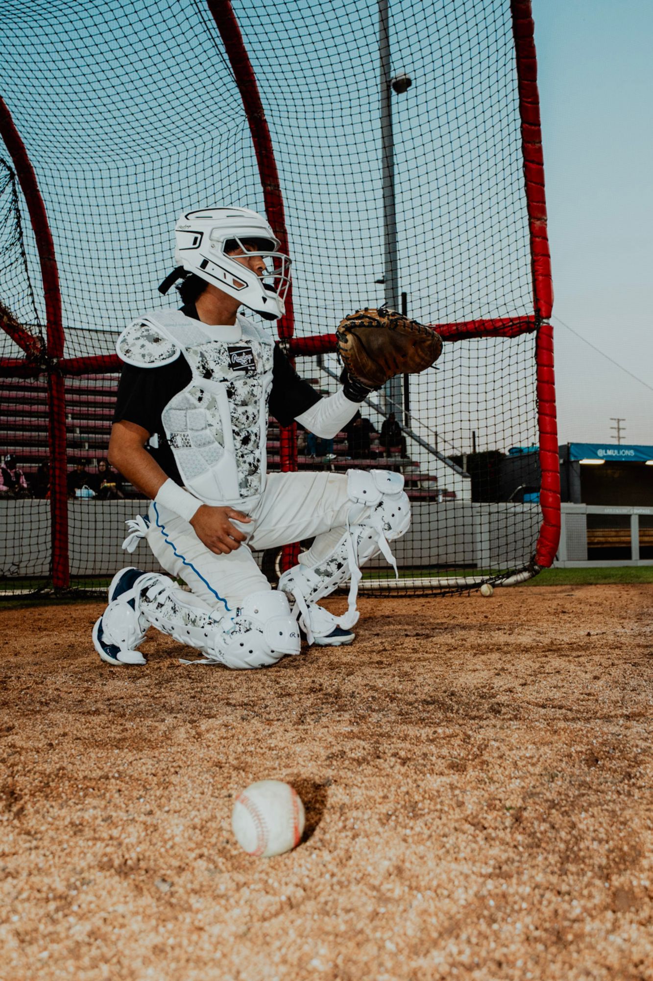 Rawlings Large Mach Splatter Catcher's Set product image