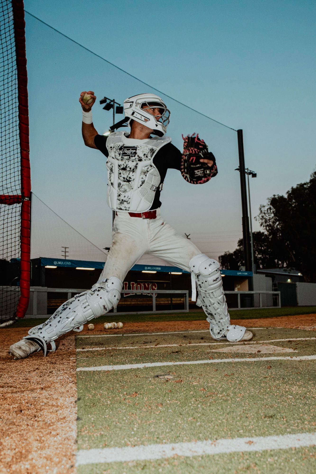 Rawlings Large Mach Splatter Catcher's Set product image