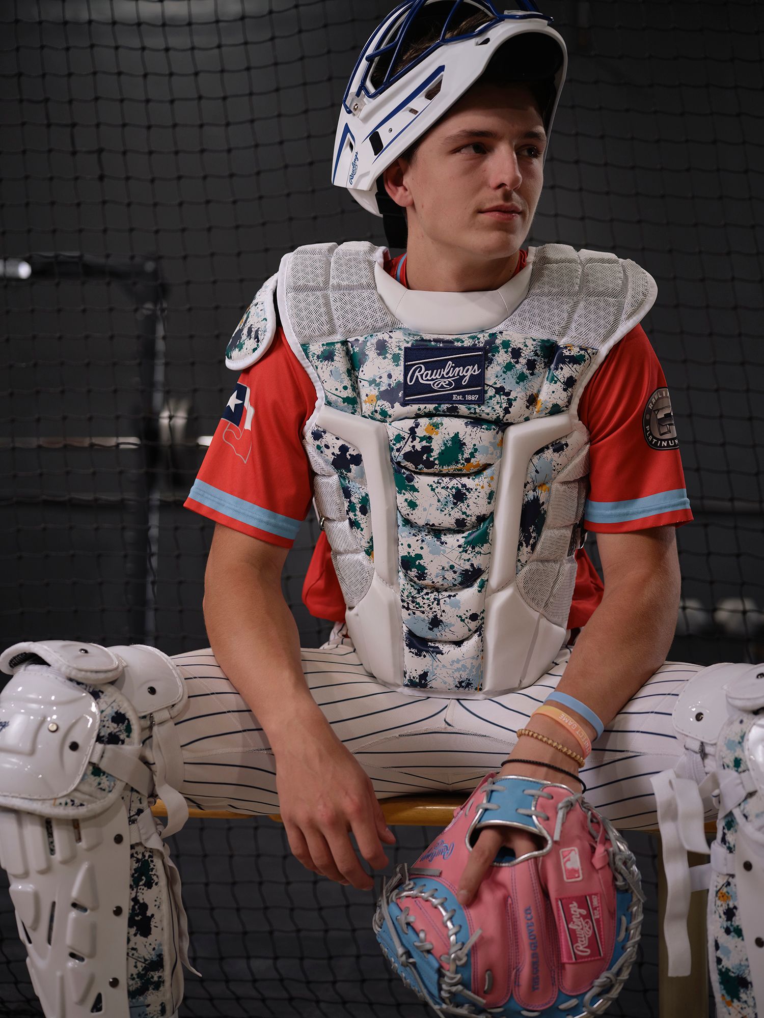 Rawlings Large Mach Splatter Catcher's Set product image