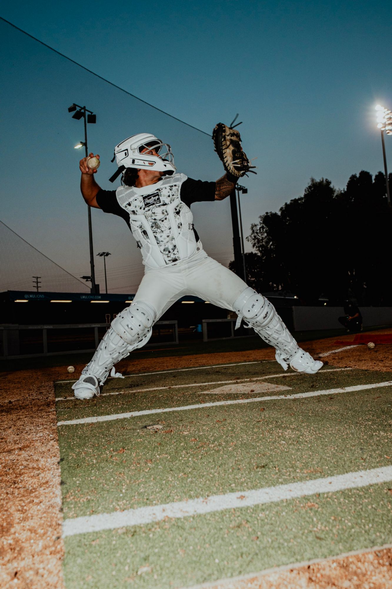 Rawlings Large Mach Splatter Catcher's Set product image