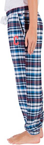 Concepts Women's Cleveland Guardians Navy Flannel Pants product image