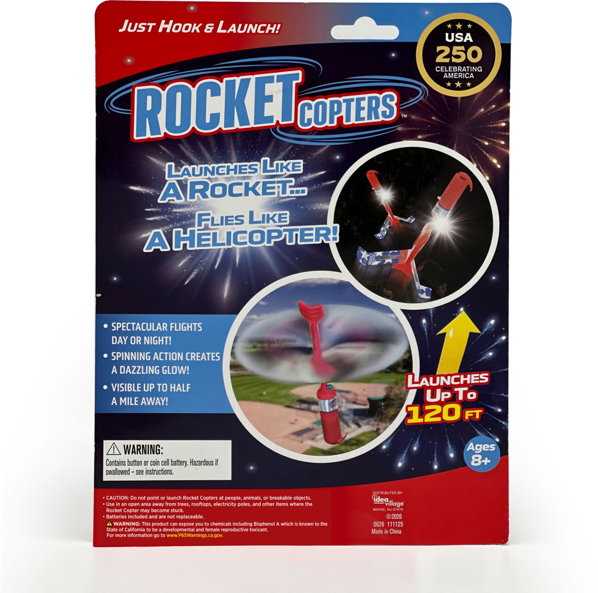 WHAM-O Rocket LED Copters – USA 250th Anniversary product image