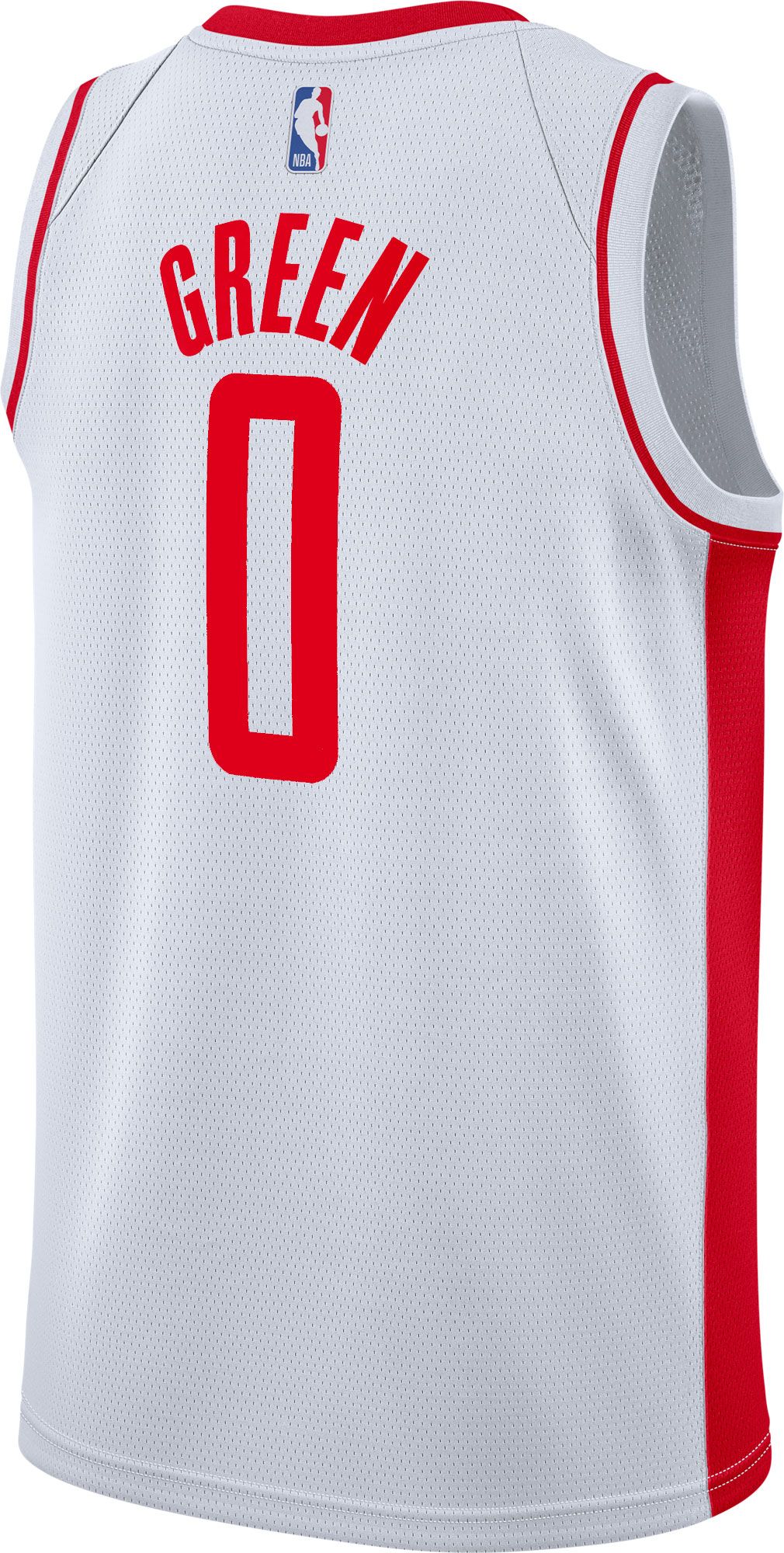 Nike Men's Houston Rockets Jalen Green #4 White Dri-FIT Swingman Jersey