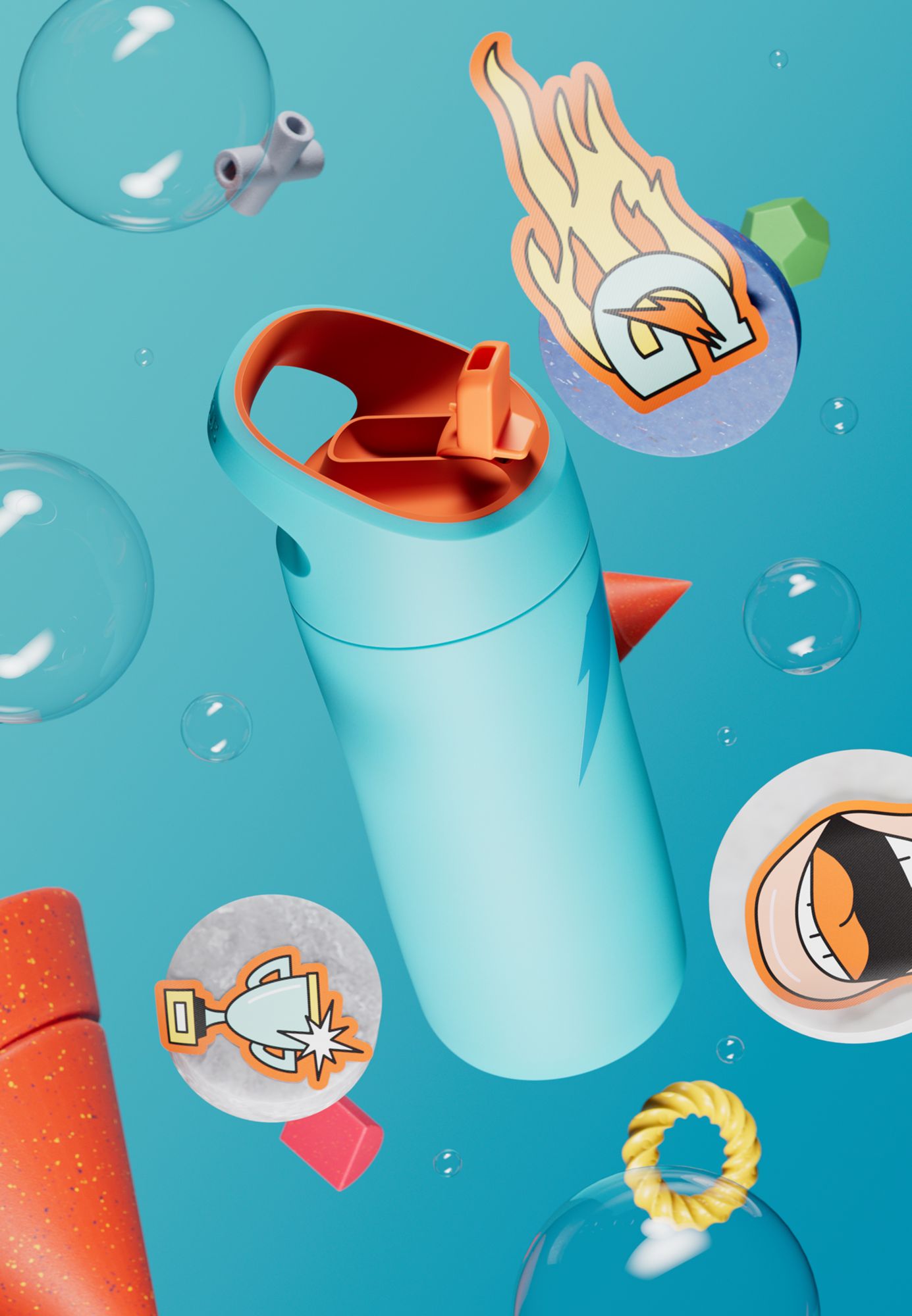 Gatorade 12 oz. Rookie Stainless Steel Bottle product image