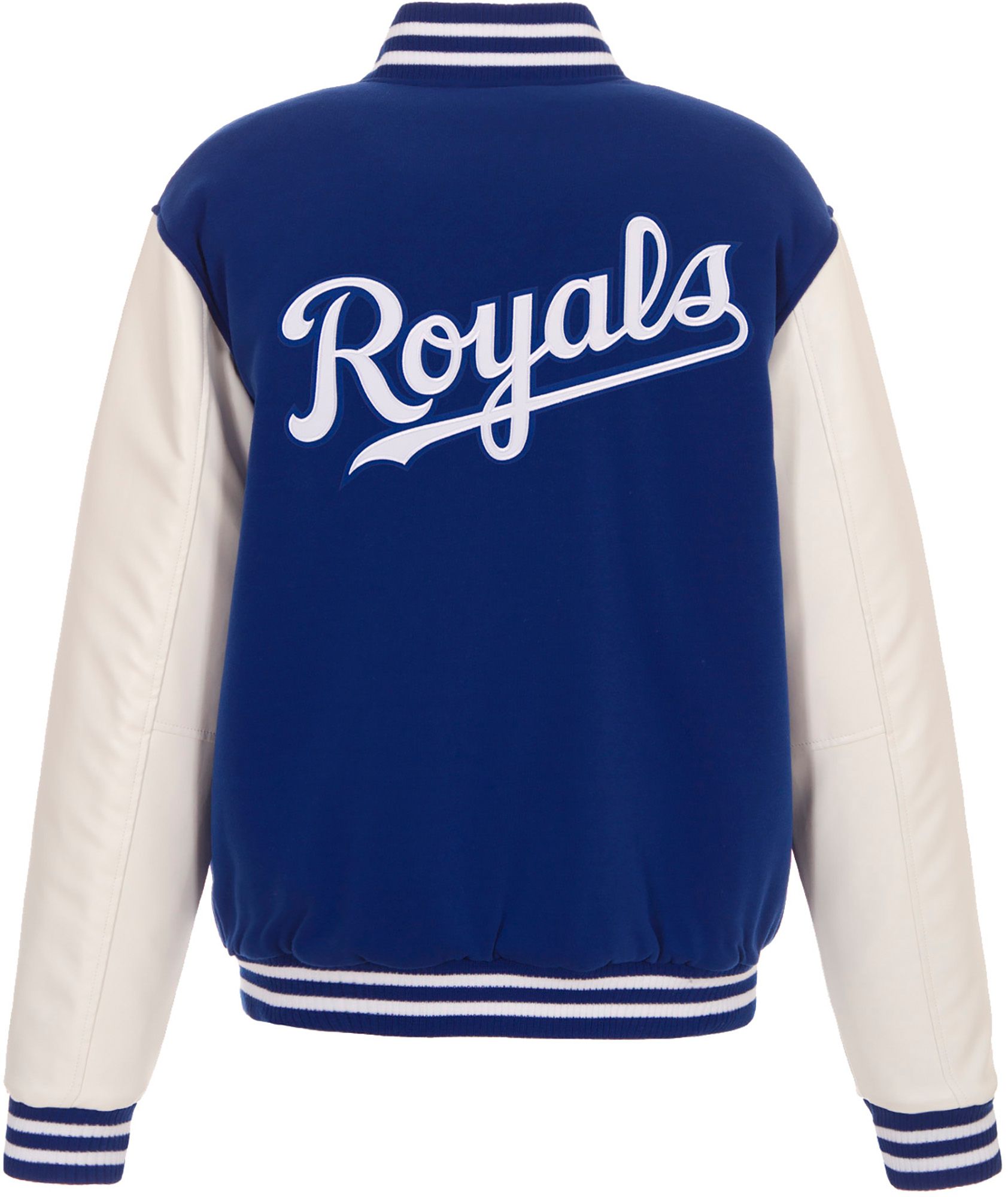 JH Design Men's Kansas City Royals Royal Reversible  Varsity Jacket product image