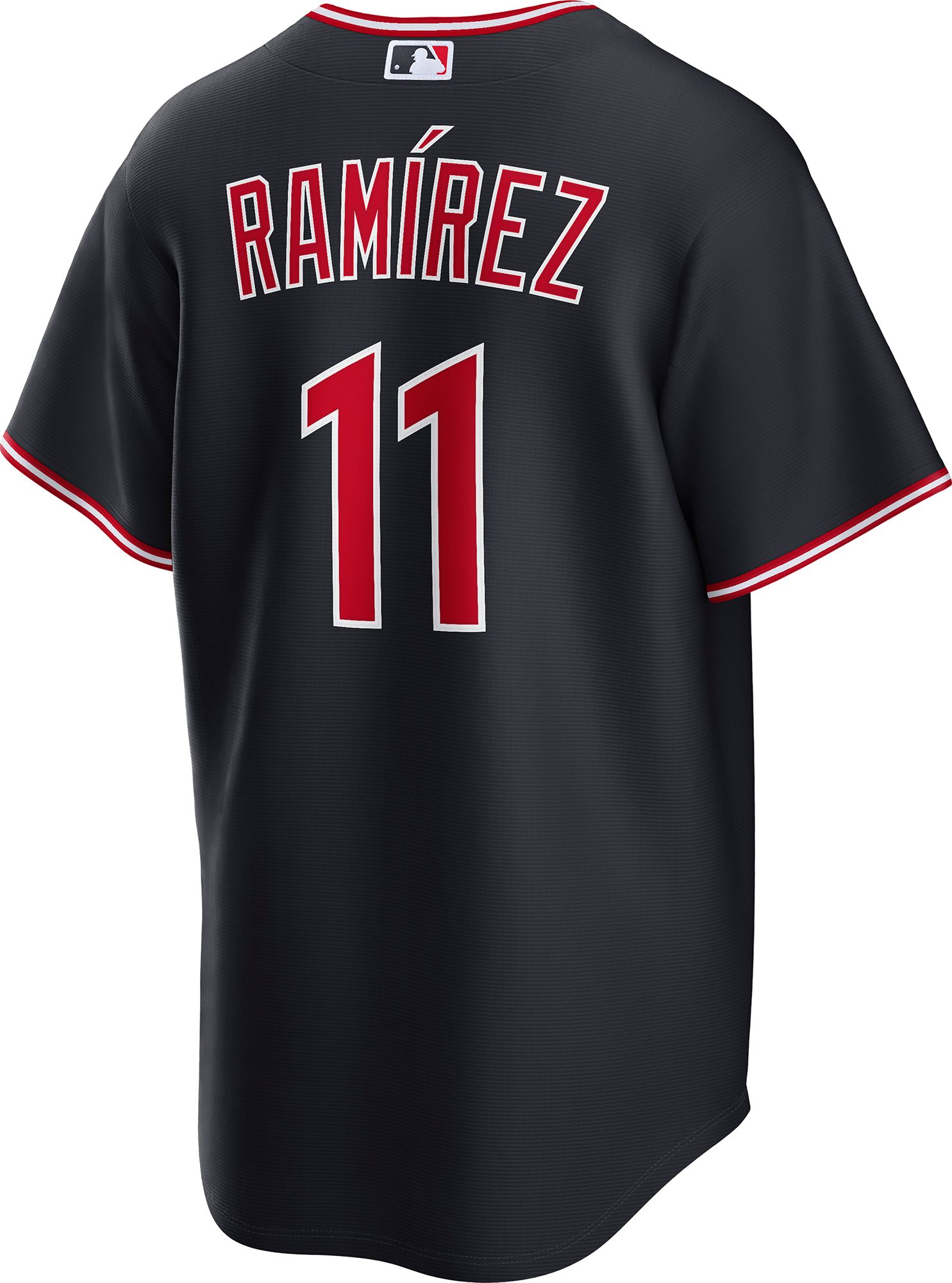 Nike Men's Cleveland Guardians Jose Ramirez #11 Blue Alternate Replica Jersey product image