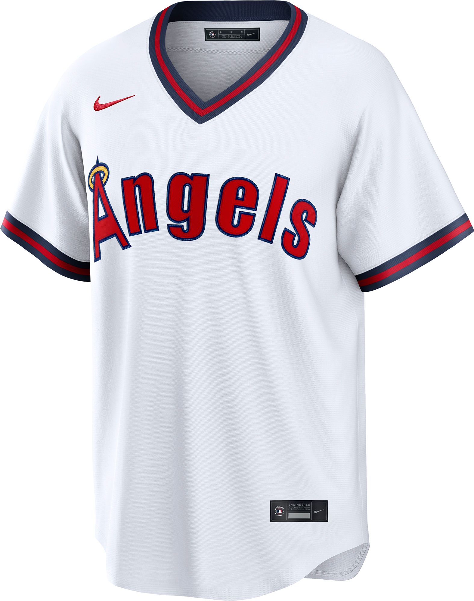 Nike Men's Los Angeles Angels White Mike Trout #27 Alternate Replica Jersey product image