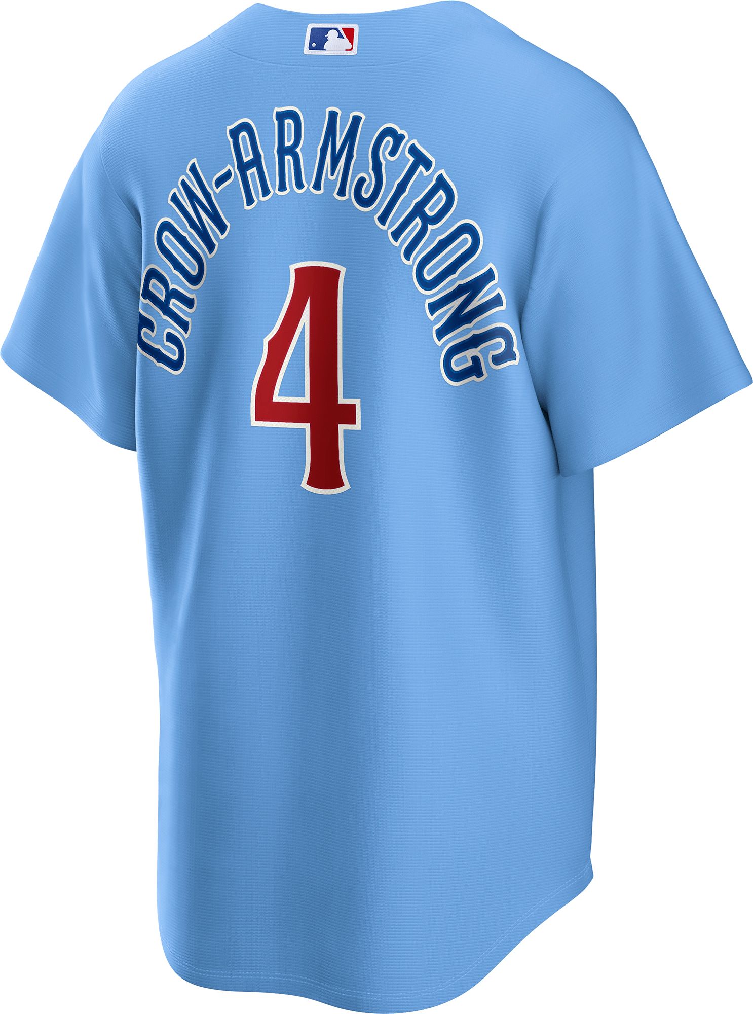 Nike Men's Chicago Cubs Blue Pete Crow-Armstrong #4 Alternate Replica Jersey product image
